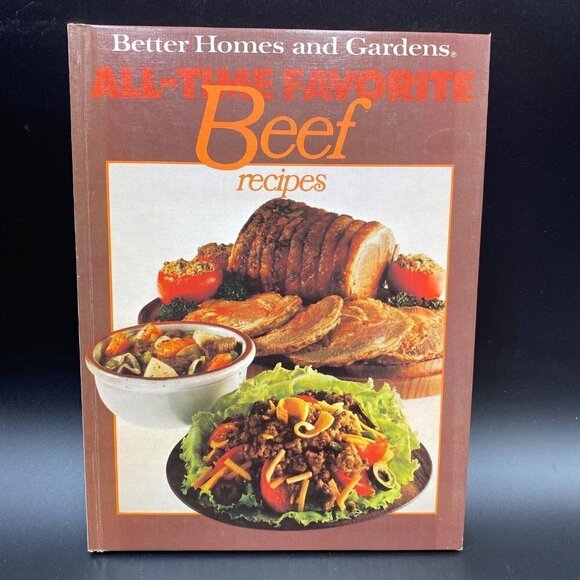 Vintage Better Homes & Gardens All-Time Favorite Beef Recipes Cookbook - Picture 1 of 3